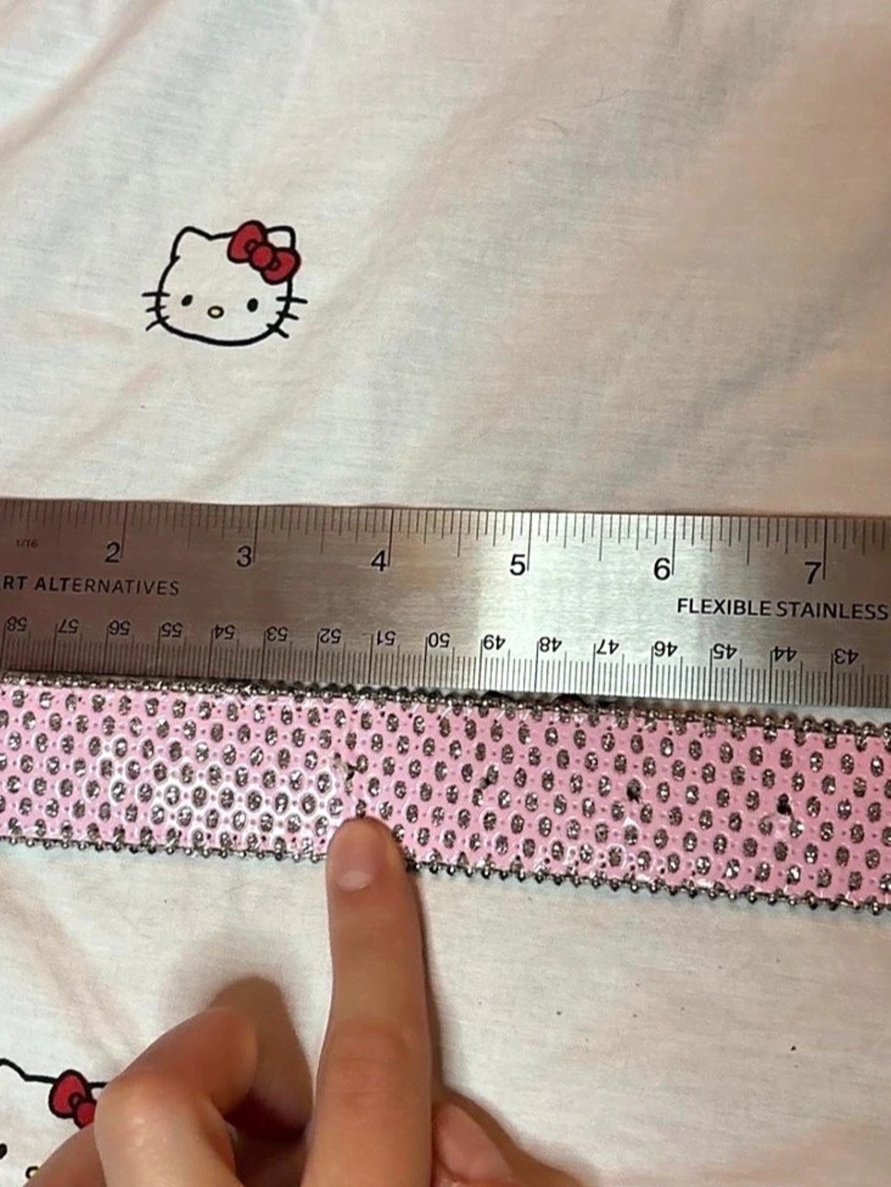 Pink Rhinestone Belt - Picture 4 of 4